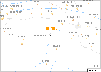 map of Anāmoq