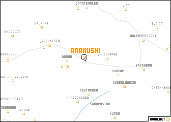 map of Anāmūshī