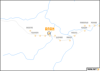 map of Anam