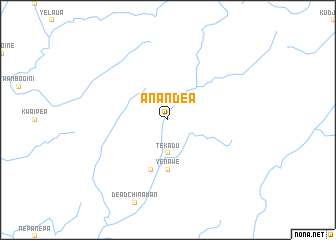 map of Anandea