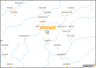 map of Anandor