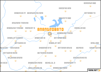 map of Anandrobato