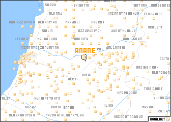 map of Anâne