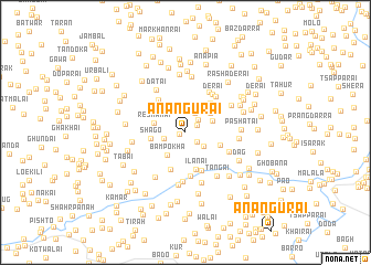 map of Anangurai