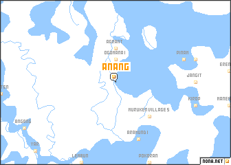 map of Anang