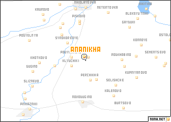 map of Ananikha