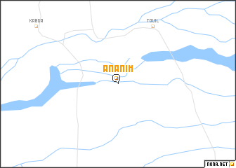 map of Ananim