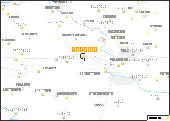 map of Anan\