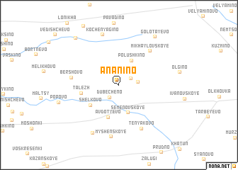 map of Anan\