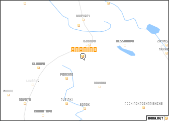 map of Anan\