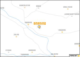 map of Anan\