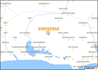 map of Ananorasa