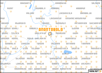 map of Anantabāla