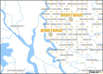 map of Anantapur