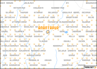 map of Anantapur