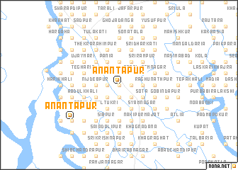 map of Anantapur