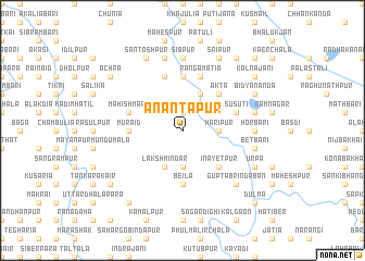 map of Anantapur