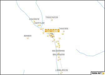 map of Ananta