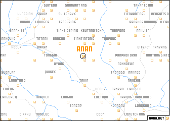 map of A Nan