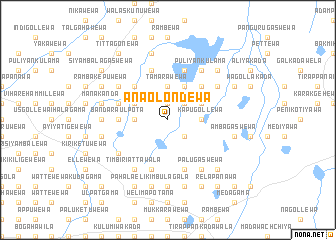 map of Anaolondewa