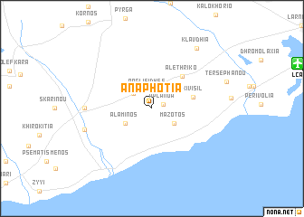 map of Anaphotia