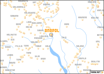 map of Anapol