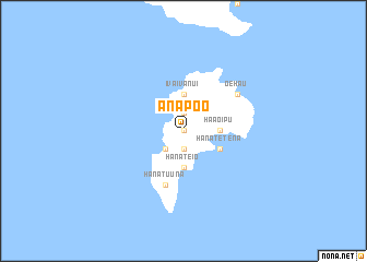 map of Anapoo