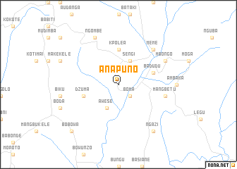 map of Anapuno