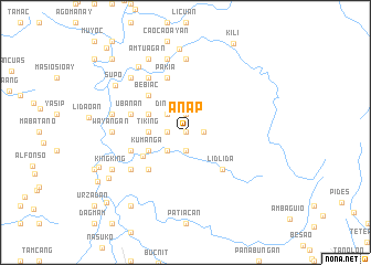 map of Anap