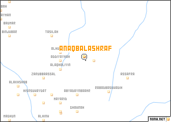 map of ‘Anaq Bal Ashraf