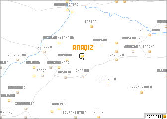 map of Ānāqīz