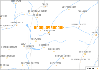 map of Anaquassacook