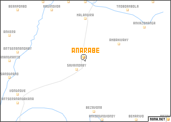 map of Anarabe