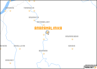 map of Anaramalinika