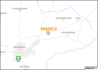 map of Ana Rech