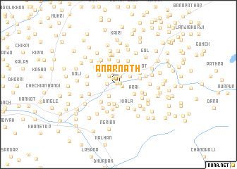 map of Anarnāth