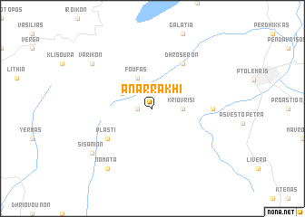 map of Anarrákhi