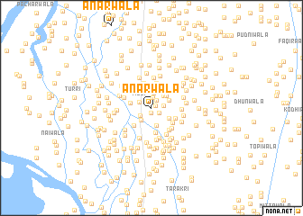 map of Anārwāla