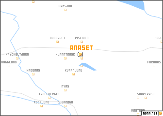 map of Ånäset