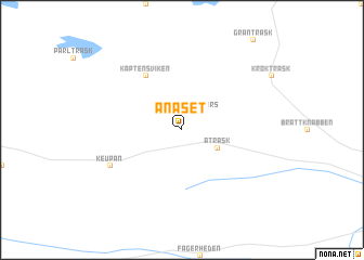 map of Ånäset