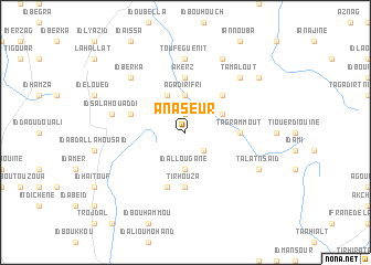 map of Anaseur