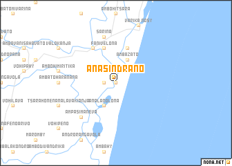 map of Anasindrano