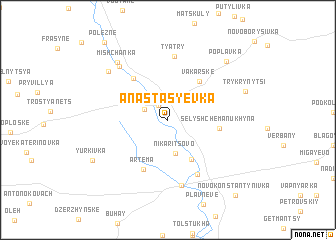 map of (( Anastas\