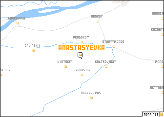 map of Anastas\