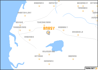 map of Anasy