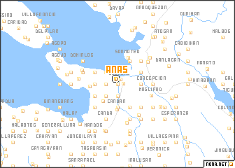 map of Anas