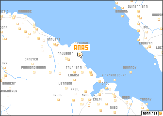 map of Anas