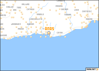 map of Anas