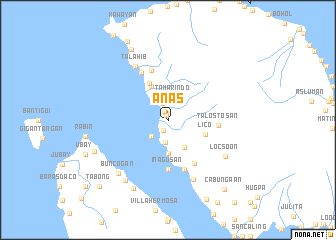 map of Anas