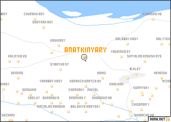 map of Anat-Kinyary